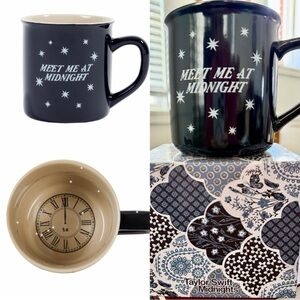 New in box Taylor Swift meet me at Midnight Blue Mug midnights
